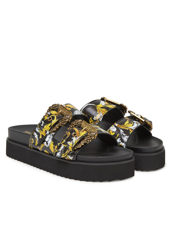Versace Jeans Couture Versace Jeans Couture Pantoletten 78VA3SM1 Schwarz