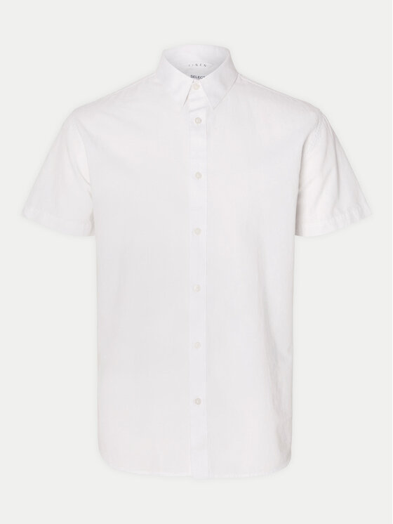 Selected Homme Selected Homme Koszula 16092495 Biały Regular Fit