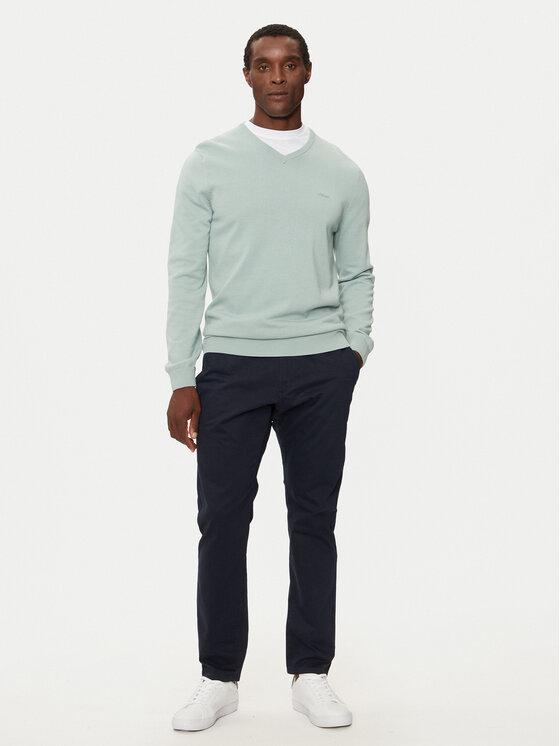 s.Oliver s.Oliver Pulover 2143174 Zelena Regular Fit