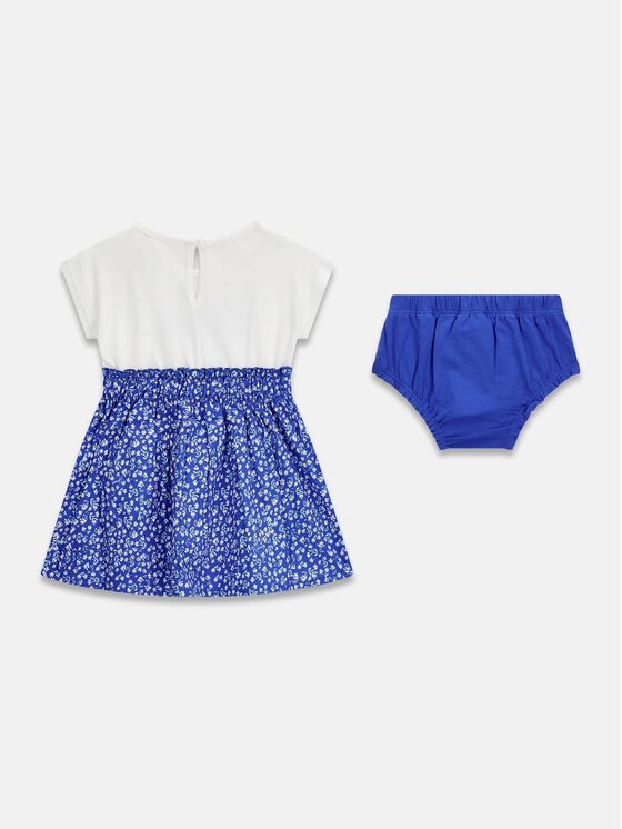 Guess Kids Guess Kids Každodenní šaty 181326 Světle modrá Classic Fit