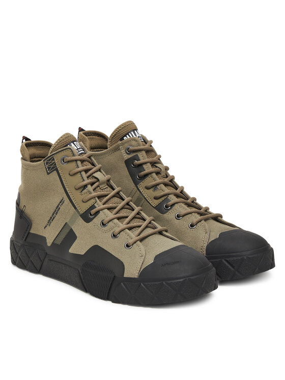 Palladium Palladium Sneakersy Ace City Shell Chuk2 74451-308-M Zielony