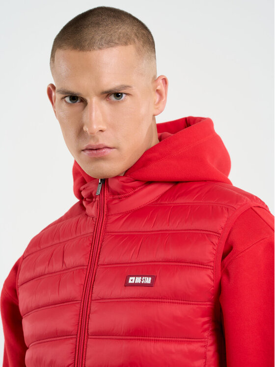 BIG STAR BIG STAR Kamizelka JAXOON_603_130 Czerwony Basic Fit