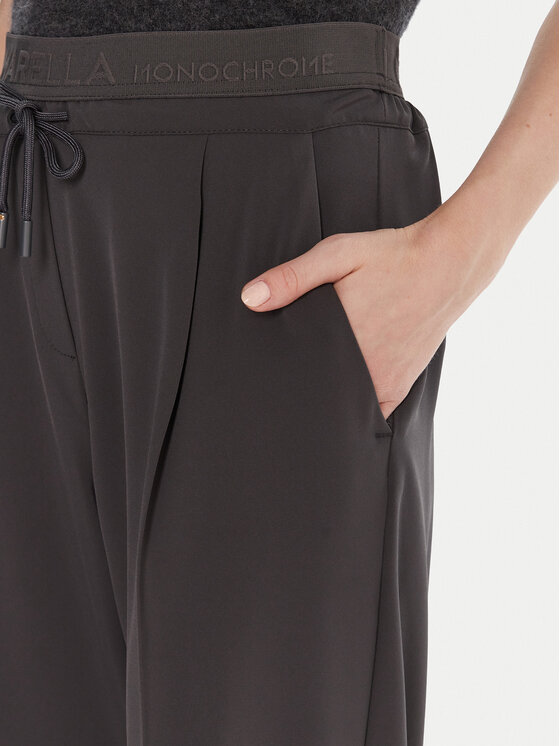 Marella Marella Kalhoty z materiálu Vanto 2523136065 Šedá Regular Fit