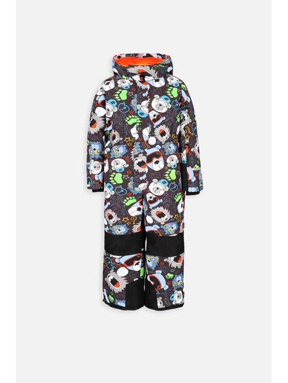 Lemon Explore Lemon Explore Kombinezon zimowy ZL4156206OSB-021 Czarny Regular Fit