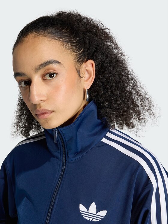 adidas adidas Bluza FIREBIRD Niebieski jasny Loose Fit