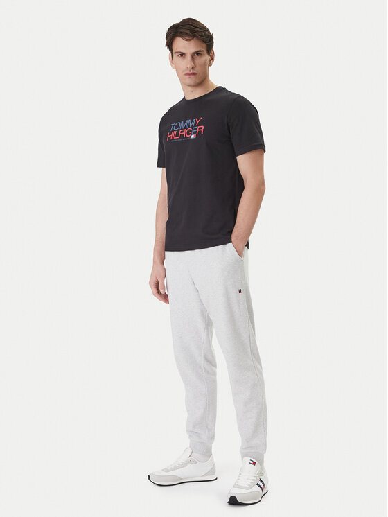 Tommy Hilfiger Tommy Hilfiger Παντελόνι φόρμας UM0UM03664 Γκρι Regular Fit