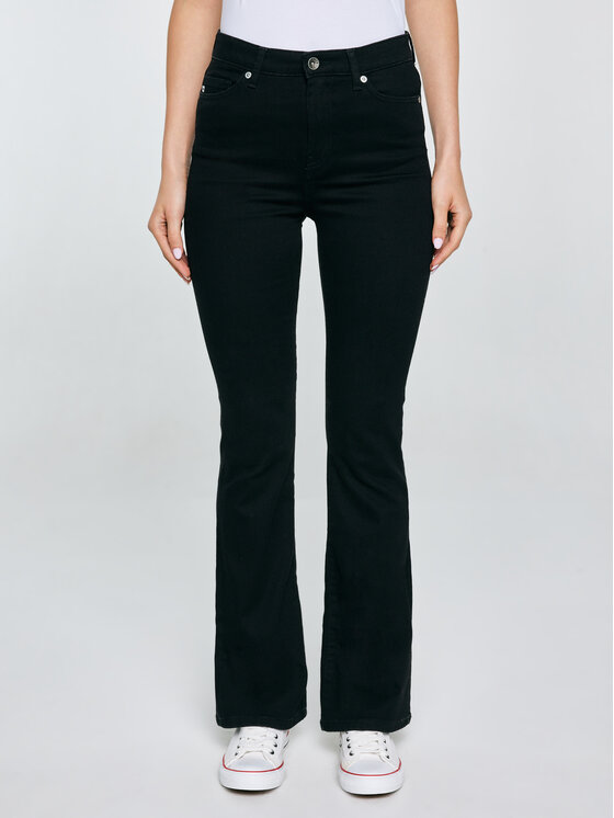 BIG STAR BIG STAR Jeansy ADELA BOOTCUT Czarny Bootcut Fit
