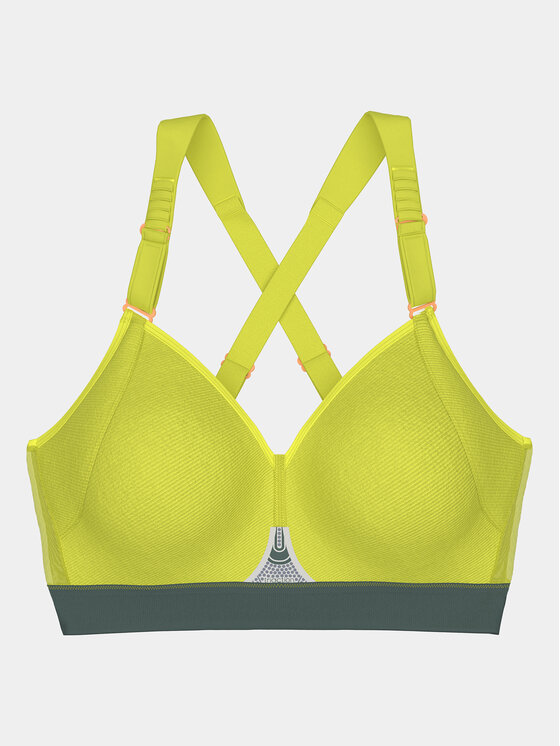 Soutien-gorge de sport triaction cardio cloud vert Triumph