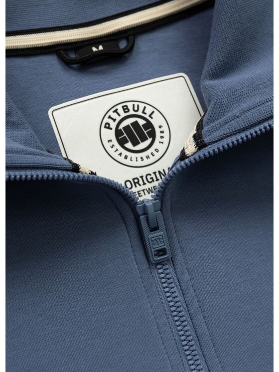 PITBULL PITBULL Bluza SAMPSON Niebieski Regular Fit