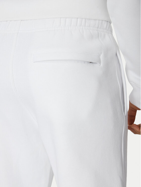 Guess Jeans Guess Jeans Teplákové kalhoty M4YB18 K9V31 Bílá Regular Fit