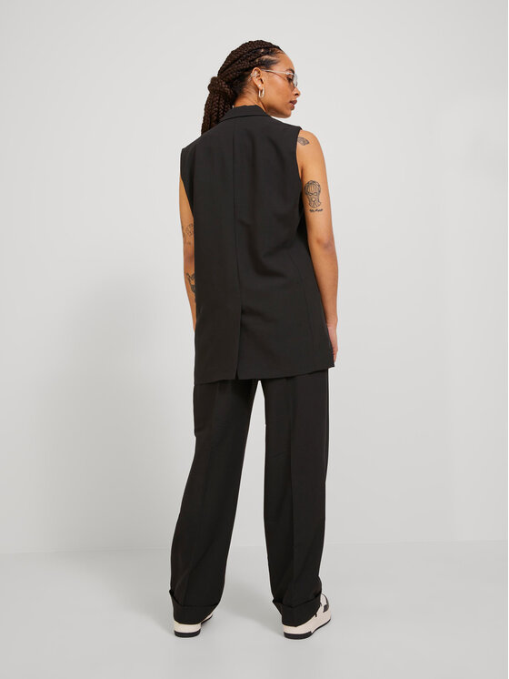 Gilet 12224847 Nero Regular Fit