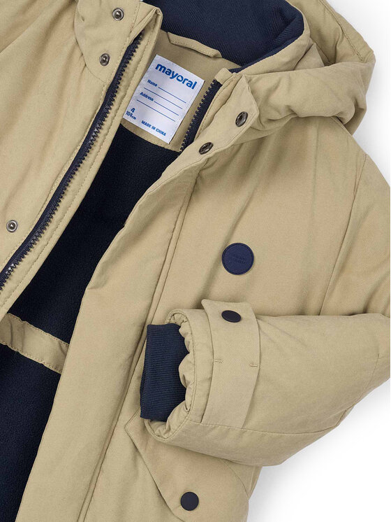Mayoral Mayoral Giubbotto invernale 4419 Beige Regular Fit