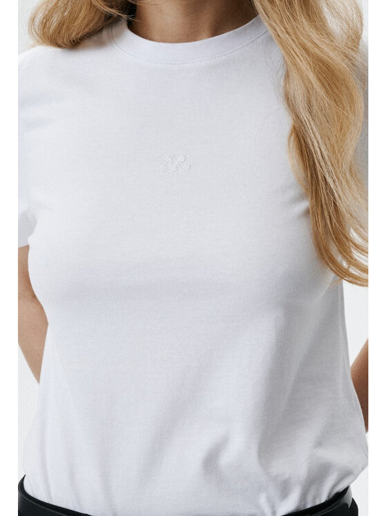 MARI PRETI MARI PRETI T-Shirt ESSENZA Bílá Regular Fit