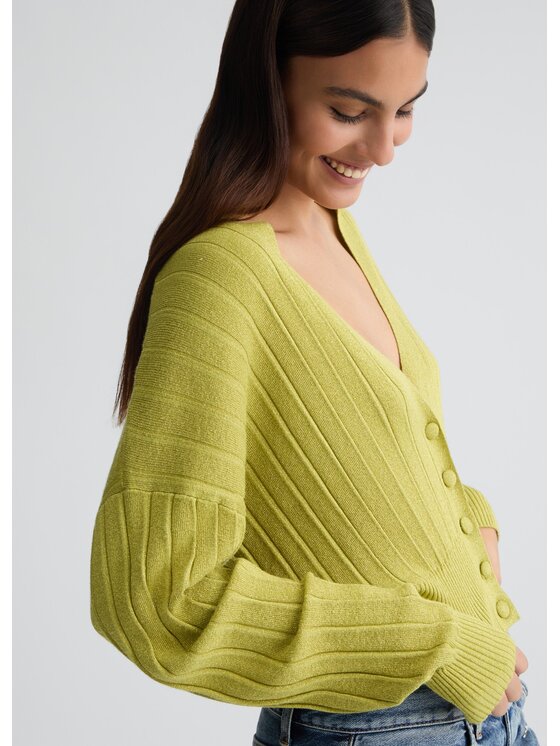Liu Jo Liu Jo Cardigan WA5060MS64JA4337 Verde Regular Fit