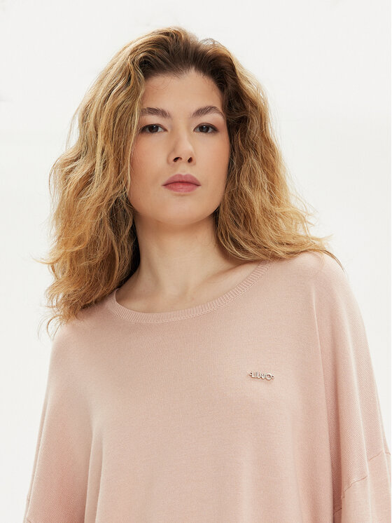 Liu Jo Liu Jo Svetr TA4046 MS49I Růžová Regular Fit