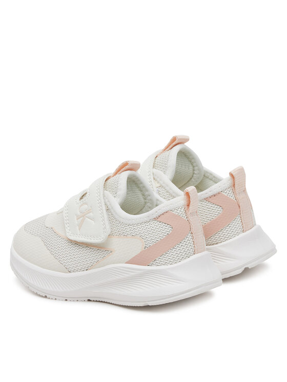 Calvin Klein Jeans Calvin Klein Jeans Laisvalaikio batai Low Cut Velcro V1A9-82026-1697A M Balta
