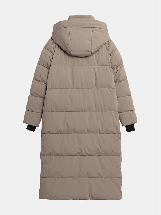 4F 4F Zimska jakna 4FAW23TDJAF237 Rjava Regular Fit