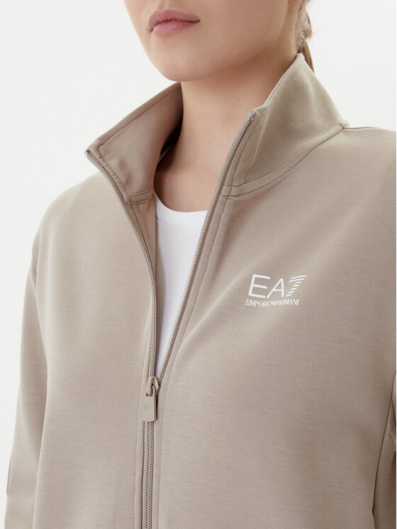 EA7 Emporio Armani EA7 Emporio Armani Majica dugih rukava 7W001152 AF12501 U6225 Bež Regular Fit