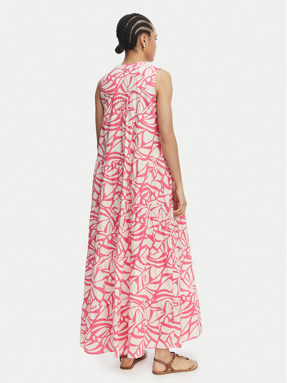 LOLA CASADEMUNT LOLA CASADEMUNT Лятна рокля LS2616141 Светлорозов Relaxed Fit