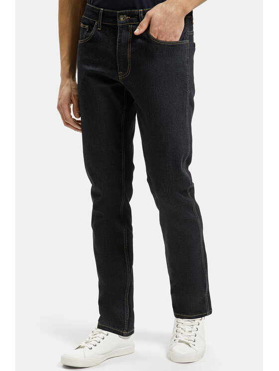 Cross Jeans Cross Jeans Jeansy C 132-144 Niebieski Straight Leg