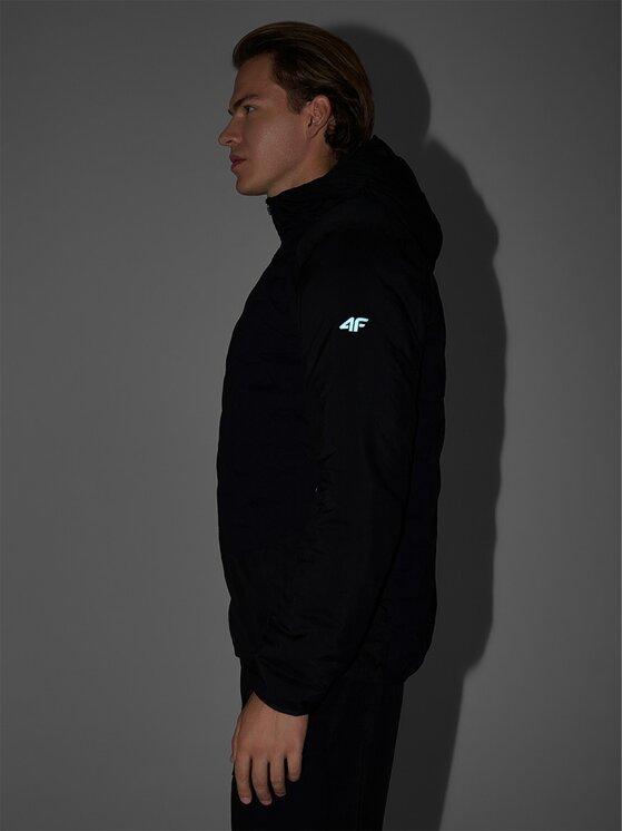 4F 4F Outdoorová bunda 4FWAW25TTJAM0799-20S Černá Regular Fit