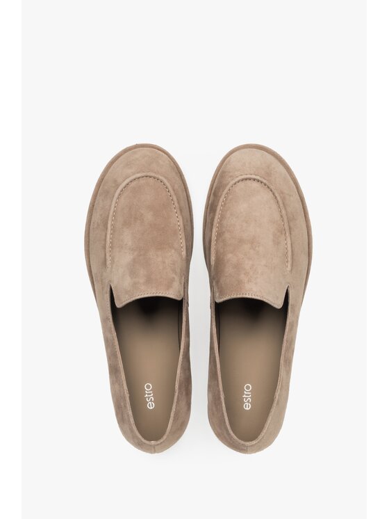 Estro Estro Μοκασίνια ER00119020 Μπεζ