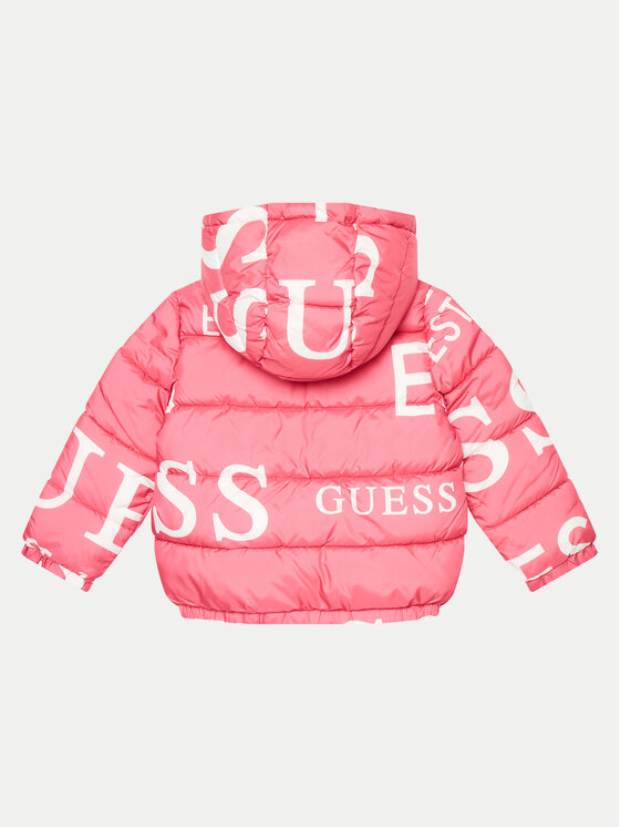 Guess Guess Pernata jakna H4BT00 WCFM0 Ružičasta Regular Fit