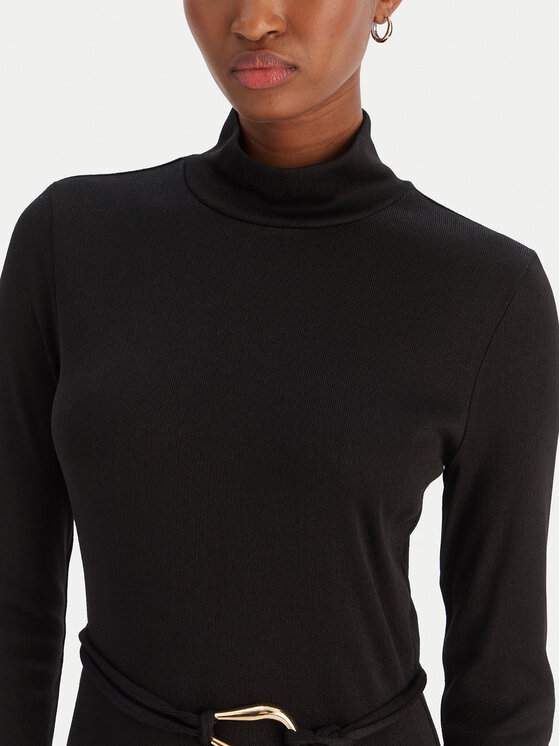 Vero Moda Vero Moda Rochie tricotată Louisa 10336207 Negru Loose Fit