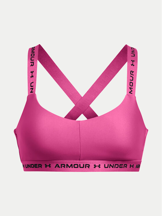 Under Armour Under Armour Спортивний бюстгальтер Crossback Low 1361033-686 Рожевий Compression Fit