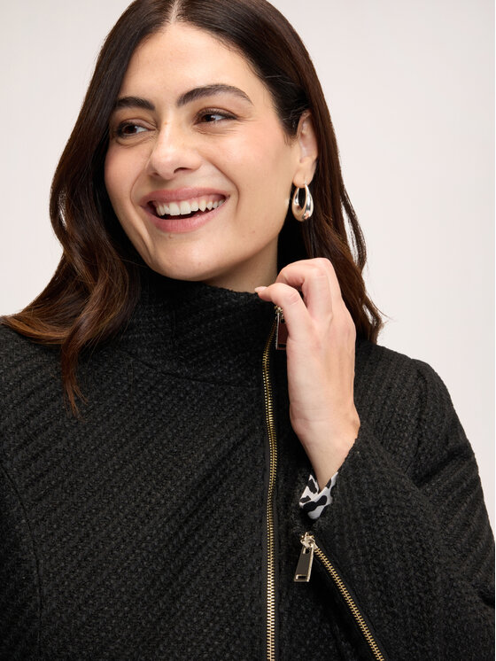 Fiorella Rubino Fiorella Rubino Cappotto invernale 8068T000421N033 Nero Regular Fit