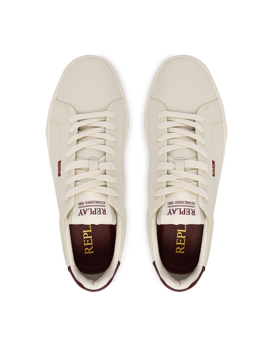 REPLAY REPLAY Sneakersy GMZ7D.000.C0201L Bordowy