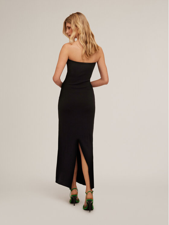 Motivi Motivi Vestito da giorno 7616W001397N033 Nero Slim Fit