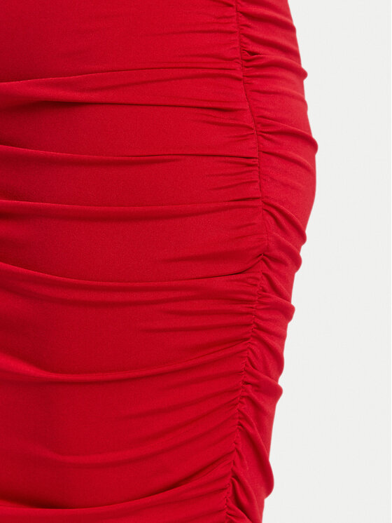 ACCESS FASHION ACCESS FASHION Ceruzaszoknya 63-6001-326 Piros Slim Fit