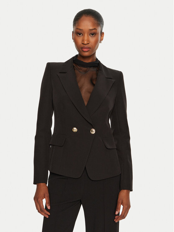 Rinascimento Sacou CFC0119983003 Negru Regular Fit