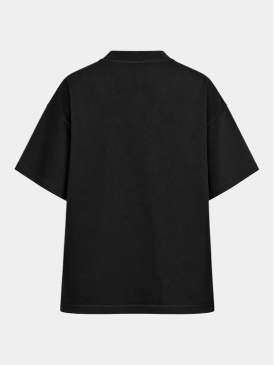 MADE BY SOCIETY MADE BY SOCIETY T-Shirt Siah-e Noor - T27880 Czarny Basic Fit