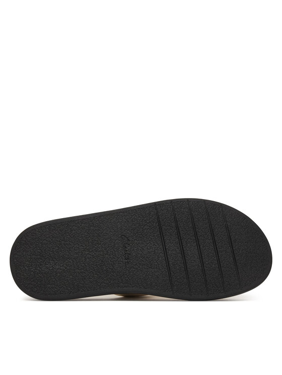 Clarks Clarks Klapki Aristella West 26185812 Écru
