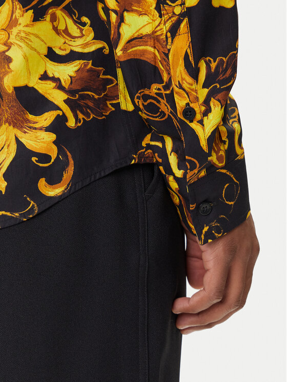 Versace Jeans Couture Versace Jeans Couture Krekls 79GAL2S0 NS698 Melns Regular Fit