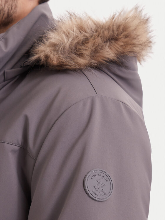 Beverly Hills Polo Club Beverly Hills Polo Club Парка 62KUMP1301 Тъмносив Regular Fit
