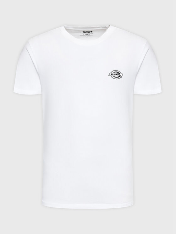 Dickies Тишърт Holtvillet-s DK0A4Y3AWHX Бял Regular Fit
