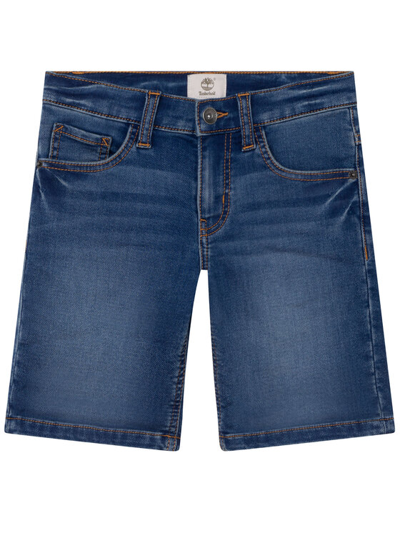 Timberland Timberland Szorty jeansowe T24B75/Z25 Niebieski Regular Fit