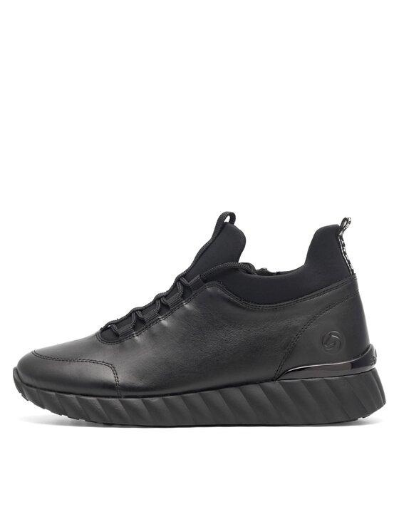 Remonte Remonte Sneakersy D5977-01 Černá