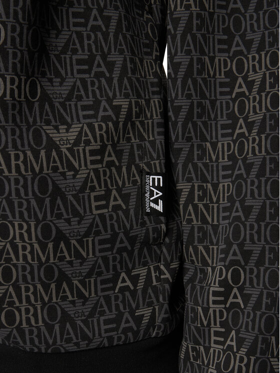 EA7 Emporio Armani EA7 Emporio Armani Mikina 7M002206 AF12660 FC099 Čierna Regular Fit