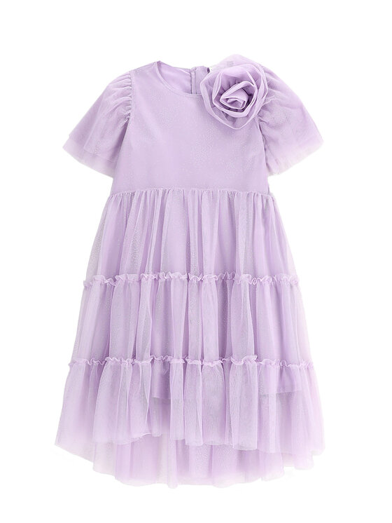 Coccodrillo Coccodrillo Елегантна рокля WC5128209EJG Виолетов Regular Fit