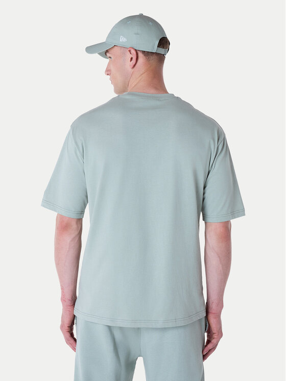 New Era New Era T-shirt New York Yankees MLB League Essential Pastel 60596180 Zelena Regular Fit