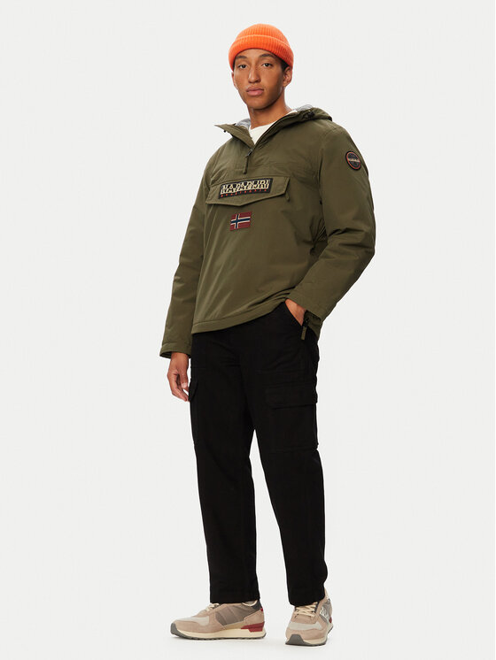 Napapijri Napapijri Bunda anorak Rainforest Winter 3 NP0A4GMC Kaki Regular Fit