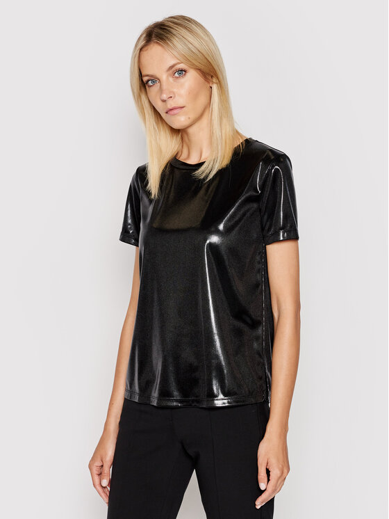 T-shirt Presente 89719921 Nero Regular Fit