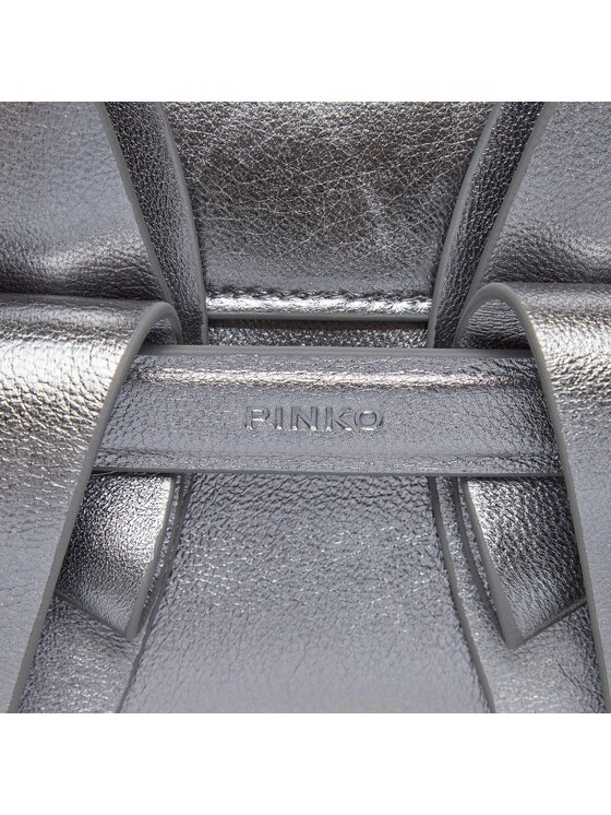 PINKO Pinko Ročna torba Aika Purse Baby AI 23-24 PLTT 100384 A0F8 Srebrna