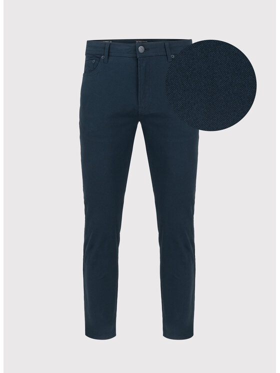 Pako Lorente Pako Lorente Spodnie materiałowe P22SF-WX-022 Granatowy Slim Fit
