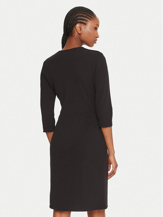 Rinascimento Rinascimento Kokteilinė suknelė CFC0020071002 Juoda Regular Fit