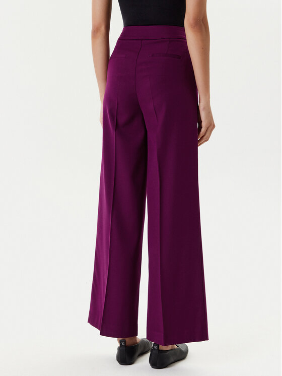 United Colors Of Benetton United Colors Of Benetton Stoffhose 47UPDF07R Violett Regular Fit